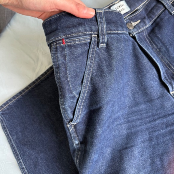 Sunday Best denim relaxed utility wide-leg jean - Picture 3 of 9